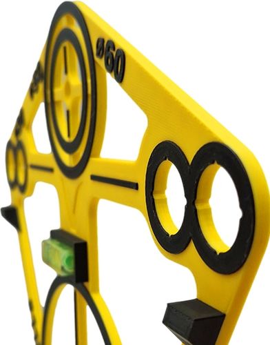 Szablon wzornik otworów GEBERIT do płytek toaleta mocny łazienka na Arena.pl