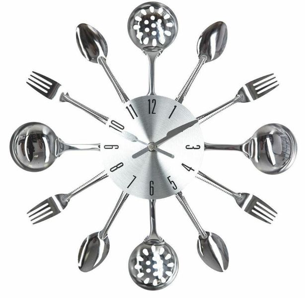 Zegar Cutlery 38cm zdjęcie 1