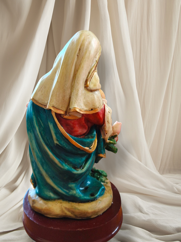 Z Dzieciątkiem 18,5 Cm Matka Boża Figura  Led na Arena.pl