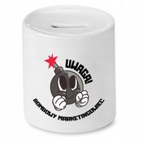 Dla Marketingowca Skarbonka Marketing Prezent Z Nadrukiem Ze Zdjęciem