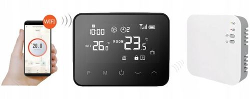termostat Sterownik Volt WT-20 programator pieca ogrzewania zasilacz WIFI na Arena.pl