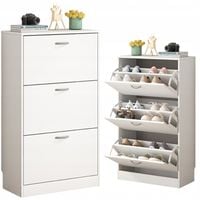 Szafka komoda regał na buty do przedpokoju 3 drzwi nowoczesna loft 110 cm