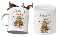 Dla Córki Zestaw Kubek + Skarbonka Na Prezent Z Nadrukiem Ze Zdjęciem
