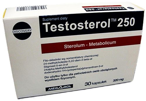 Mocny Preparat Testosterol Masa Siła libido Testosteron sterole na Arena.pl