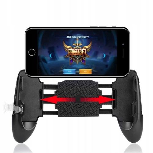 GAMEPAD KONTROLER UCHWYT DO TELEFONU ANDROID IOS TRIGGER FORTNITE PUBG PAD na Arena.pl