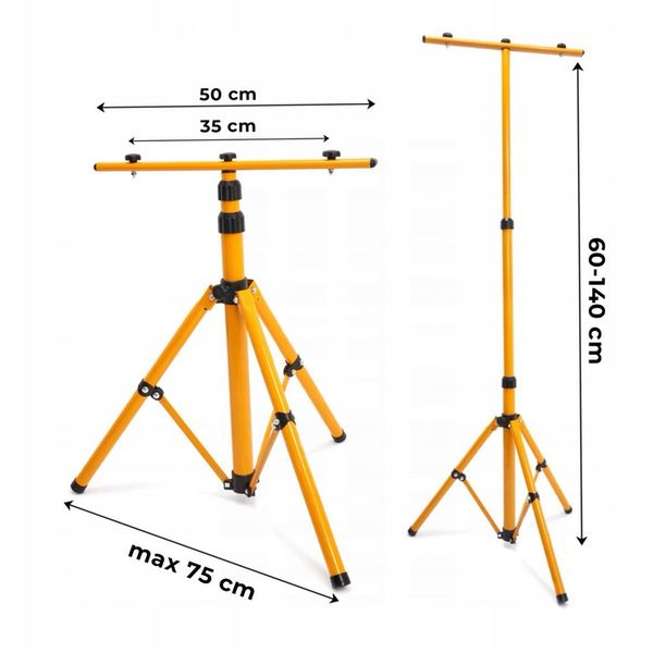 HALOGEN Naświetlacz LED 2x 50W IP65 + STATYW 140cm zdjęcie 6