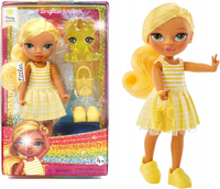 Rainbow High Littles - Daisy Madison żółta 14cm + niedźwiadek
