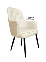 Krzesło obrotowe SARA noga czarna Vega02