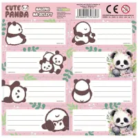 Nalepki Na Zeszyty Panda