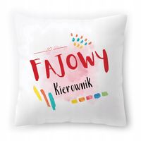 Poduszka Dla Kierownika Na Urodziny Prezent Z Nadrukiem Ze Zdjęciem