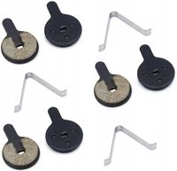 6x KLOCKI HAMULCOWE DO HULAJNOGI KUGOO KuKirin G2 PRO MAX G3 PÓŁMETALICZNE