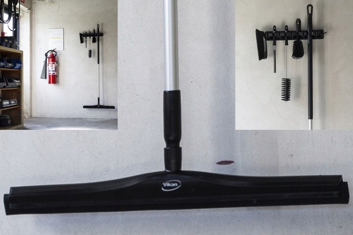 VIKAN 708869 Ściągacz podłogowy z podwójnym piórem 600 mm zdjęcie 2