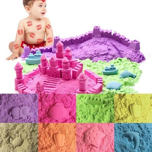 PIASEK KINETYCZNY 5 KG BASEN FOREMKI ŁOPATKA ZESTAW XXXXL SUPER PLASTYCZNY na Arena.pl