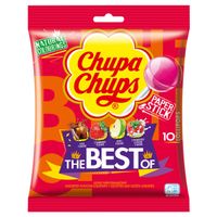 Lizaki Chupa Chups 10szt The Best Of 120g Cola Truskawka Jabłko Trusk-Śmiet