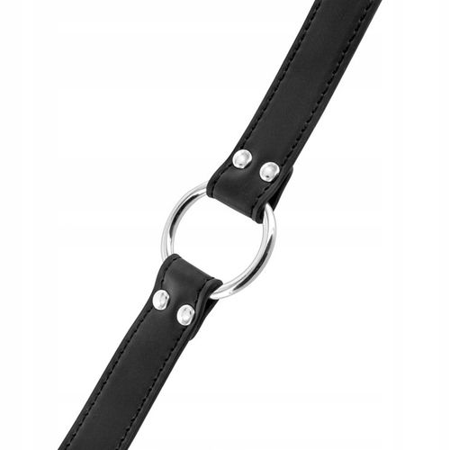 Knebel z otworem na usta. Obroża BDSM. na Arena.pl