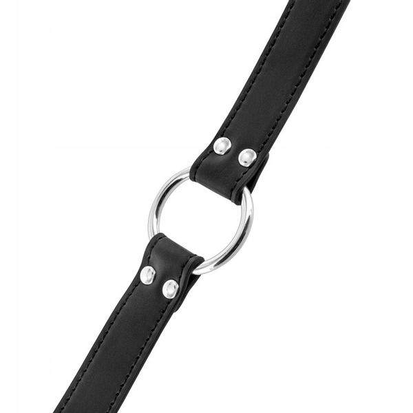 Knebel z otworem na usta. Obroża BDSM. zdjęcie 4