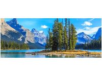 100X40CM JEZIORO MALIGNE OBRAZ DREWNO