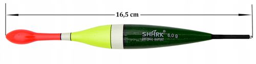Spławik Przelotowy z BALSY SHARK Perfekt Hunter 6,0 g / 16,5 cm na Arena.pl