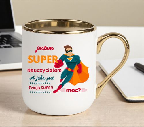 Kubek PREMIUM oryginalny prezent dla NAUCZYCIELA NAUCZYCIELKI WYCHOWAWCY na Arena.pl