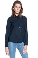 DAMSKA KOSZULA MATERIAŁOWA MUSTANG Emma KC Dobby 1008909 5323 36 S