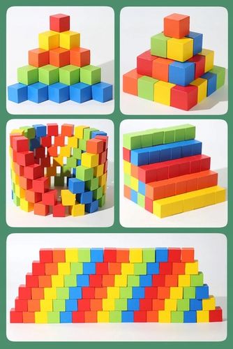 KLOCKI MAGNETYCZNE KOSTKA KOLOROWE SZEŚCIANY FIGURY 3D 69 elementów na Arena.pl