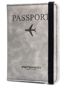etui na paszport ptn ep-01-6478 gray