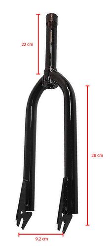 Widelec 20" BMX stalowy na Arena.pl