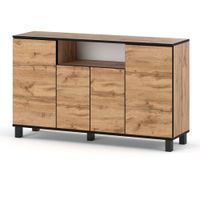 Nowoczesna Komoda Do Salonu Sypialni 140cm Bruno Szafka Młodzieżowa Wotan