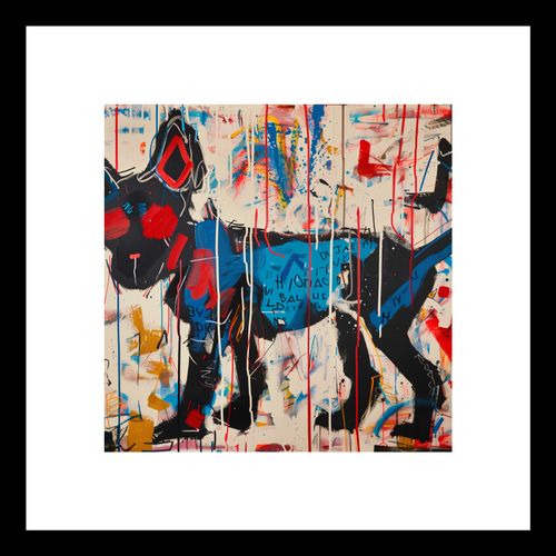 Plakat 20x20cm Miejski Pies na Arena.pl