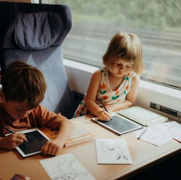 Kidywolf KIDYDRAW-MINI Interaktywny Mini tablet do rysowania Bajki zdjęcie 6
