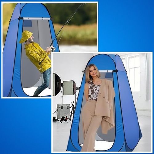 Namiot na Prysznic Przebieralnia Toaleta WC Przenośna Plażowy Kempingowy na Arena.pl