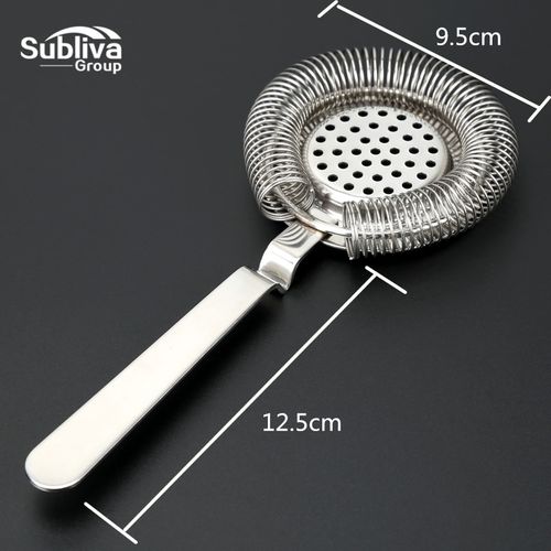 Filtr Sprężynowy - Siatkowy Ze Stali Nierdzewnej - DELUXE - Do Wina - Drink BAR Miedz na Arena.pl