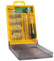 Zestaw Narzędzi Serwisowych 32w1 Wkrętaki Precyzyjne TORX GSM Etui