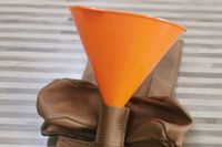 Skórzana podpórka na karabin do skóry