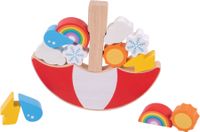 GRA zręcznościowa BALANSUJĄCY PARASOL drewniana