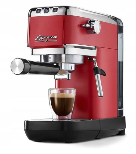 Tchibo Lapressa Ekspres kolbowy (Czerwony) na Arena.pl