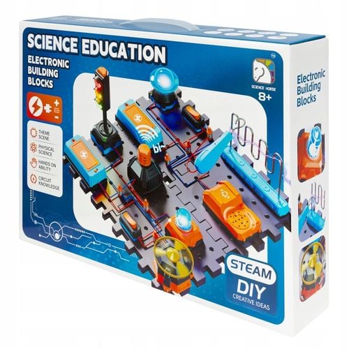 NAUKOWIEC LABORATORIUM ELEKTRONIKI DLA DZIECI ZESTAW EDUKACYJNY DLA DZIECI na Arena.pl