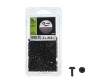 Wkręty 3,5x9,5mm 250 szt. stal węglowa fosfatowane fra