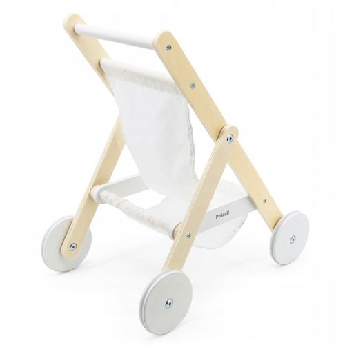 VIGA 44236 PolarB Solidny Designerski Drewniany Wózek dla Lalek Gwiazdki na Arena.pl