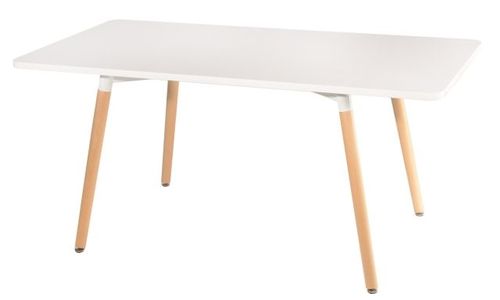 Stół Copine blat biały 160x80 cm D2 na Arena.pl