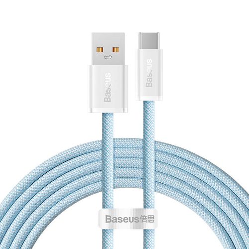 kabel usb do usb-c baseus dynamic series, 100w, 2m (niebieski) na Arena.pl
