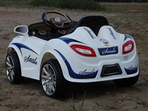 Samochód akum. HL-938 Bugatti biało-niebieski + pilot na Arena.pl