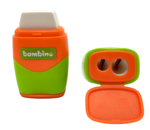 gumka + temperówka 2w1 bambino na Arena.pl