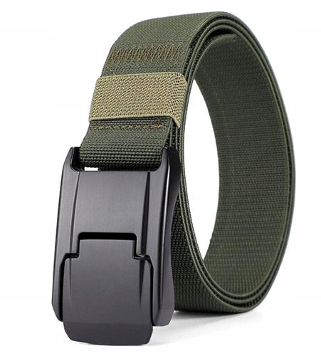 Parciany Elastyczny Taktyczny Pasek Klamra Automatyczna Damski Męski na Arena.pl