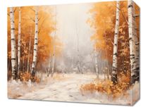 Obraz 50x40cm Jesienne Brzozy