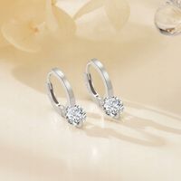 Kolczyki Srebrne PRÓBA 925 KOŁA z Cyrkoniami SREBRO KÓŁKA Damskie