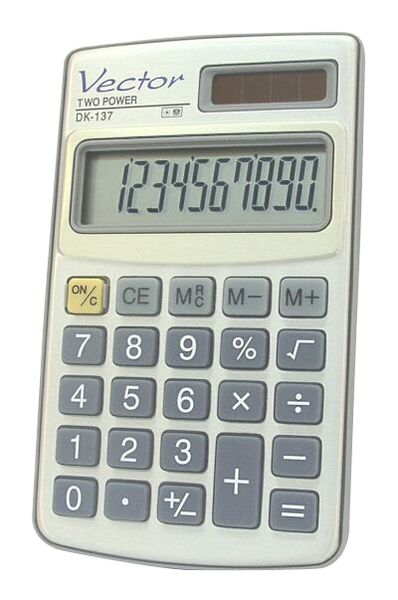 KALKULATOR VECTOR DK-137 5904329451930 zdjęcie 1