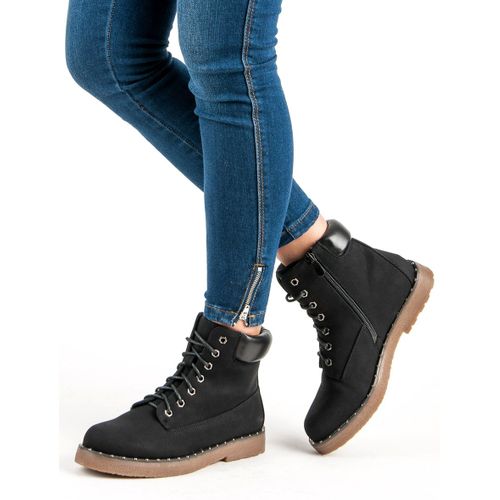 Czarne traperki r.41 na Arena.pl