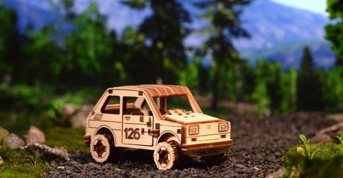 PUZZLE 3D MODEL DO SKLEJANIA TYPU MALUCH 126P na Arena.pl