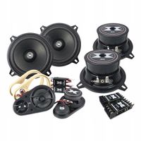 Głośniki Excursion 13cm 1,5ohm zestaw 3drożny 300W